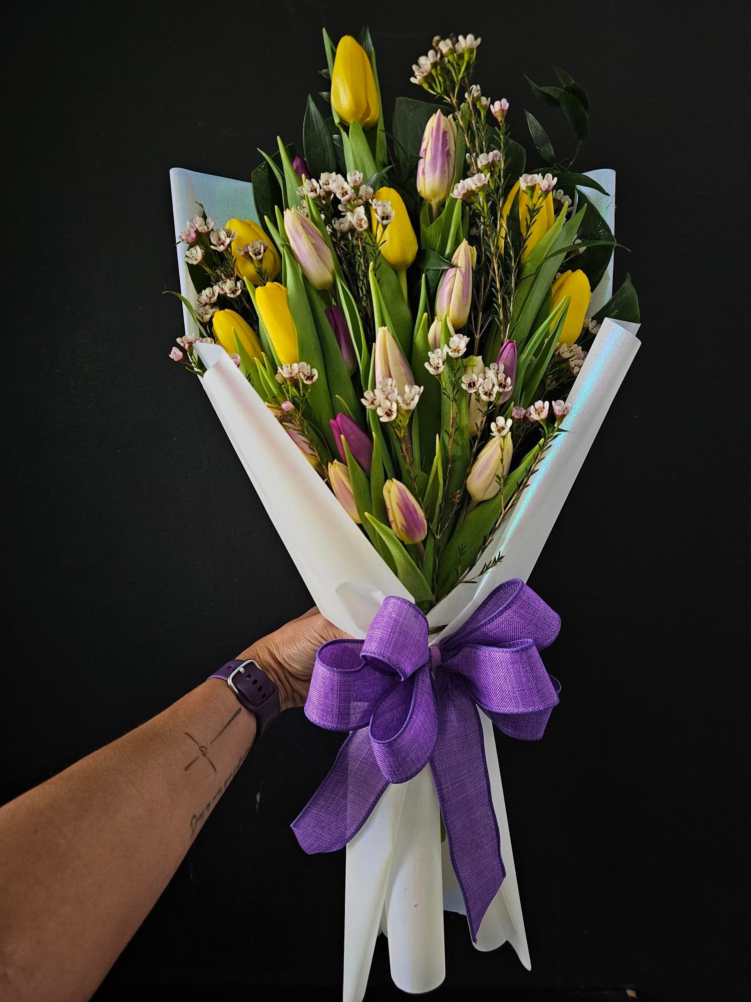 6017 Bouquet 20 Tulipanes surtidos!